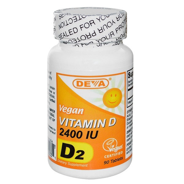 DEVA - Vegan Vitamin D 2400 IU - 90 Tablets