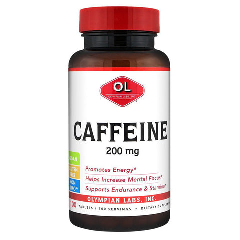 OL - Caffeine 200 mg.  - 100 Tablets