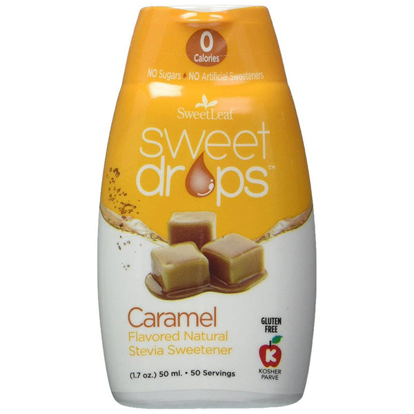 SWEET LEAF - Sweet Drops Liquid Stevia Sweetener, Caramel - 1.7 oz. (50 ml)