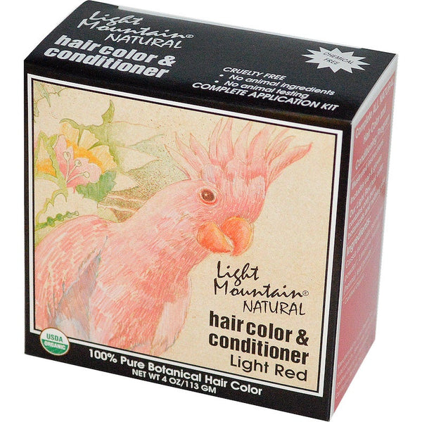 LIGHT MOUNTAIN - Hair Color and Conditioner Light Red - 4 oz. (113 g)