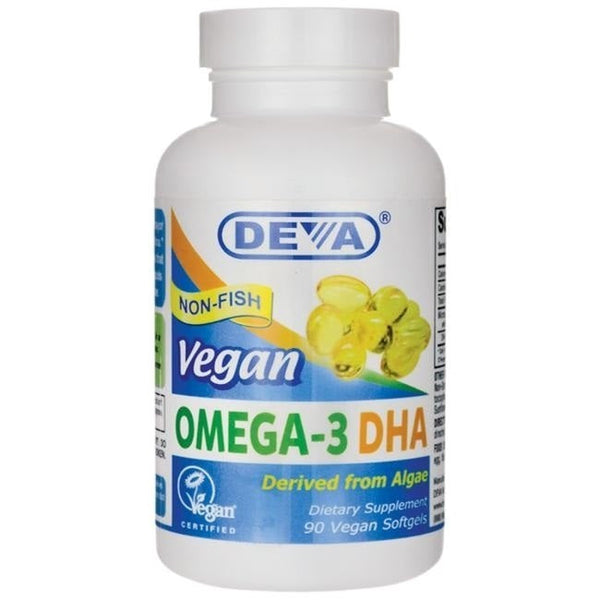 DEVA - Vegan Omega-3 DHA - 90 Vegan SoftGels