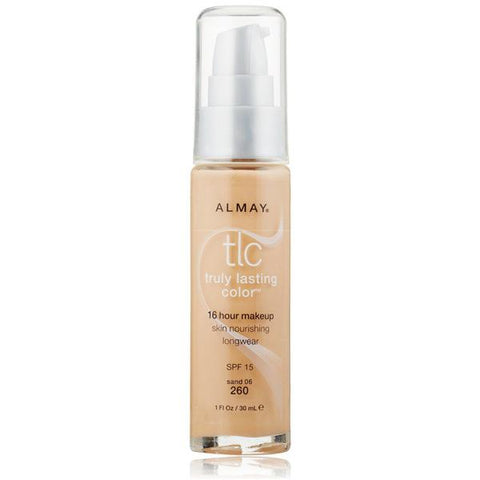ALMAY - Truly Lasting Color Makeup #260 Sand 06 - 1 fl. oz. (30 ml)