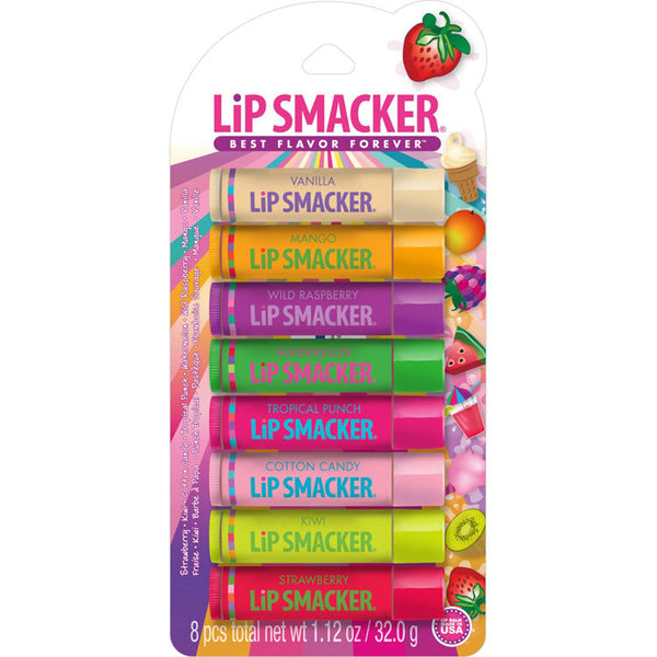 LIP SMACKER - Original Flavors Party Pack Lip Glosses - 8 Pieces (1.12 oz./32 g)