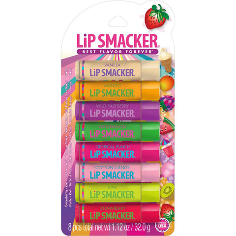 LIP SMACKER - Original Flavors Party Pack Lip Glosses - 8 Pieces (1.12 oz./32 g)