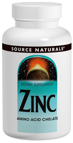 SOURCE NATURALS - Zinc (50 mg) - 100 Tablets