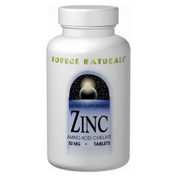 SOURCE NATURALS - Zinc (50 mg) - 250 Tablets