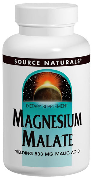 SOURCE NATURALS - Magnesium Malate 625 mg - 100 Capsules