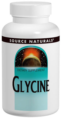 SOURCE NATURALS - Glycine 500 mg - 200 Capsules