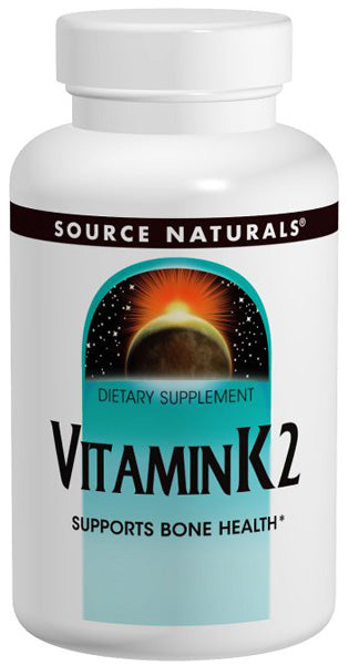 SOURCE NATURALS - Vitamin K2 - 60 Tablets