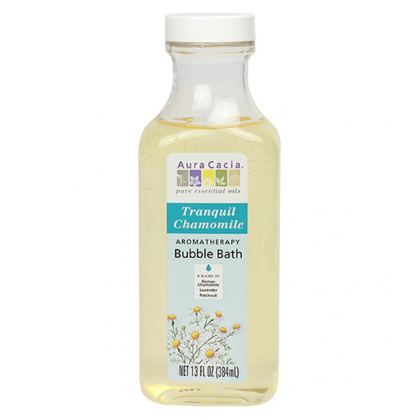 AURA CACIA - Aromatherapy Bubble Bath, Tranquil Chamomile - 13 fl. oz. (384 ml)